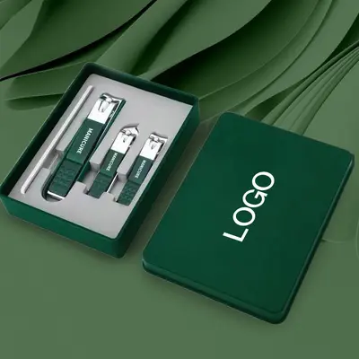 Spritzschutz-Nagelschere Set mit Geschenkbox - 2