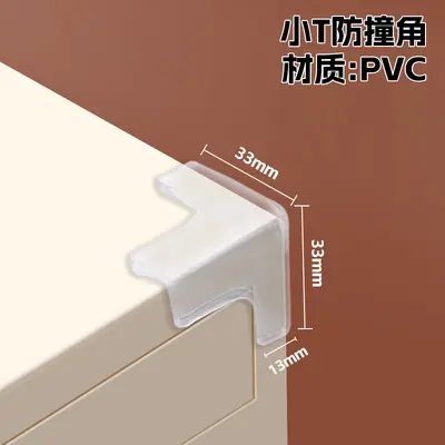 Transparent PVC Corner Guard for Children, Soft Edge Protection - 10