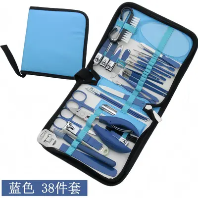 Nail care set, 42-piece with clippers and tweezers - 8