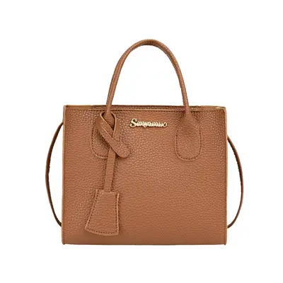 Women's Litchi Pattern Single Shoulder Crossbody Bag, 2025 Style - 10