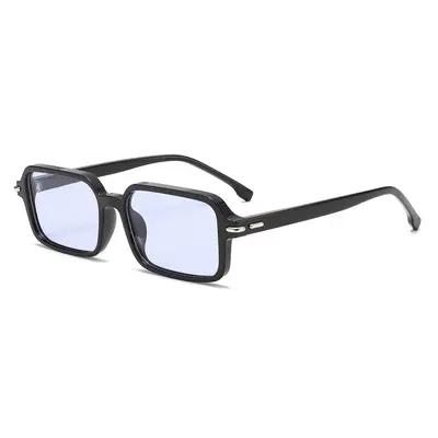 Unisex Small Square Frame Sunglasses, UV400 Protection - 9
