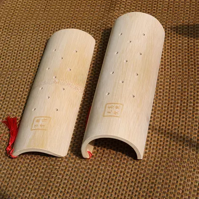 Bambu servikal yastığı, U şeklinde sert boyun desteği yastığı - 3