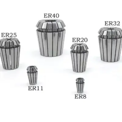 ER11-5mm Gravür Motoru Uzatma Mili 7 Parça Set, ER11 Pens - 2