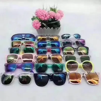 Unisex Toad Style Sunglasses with Transparent Lenses - 3