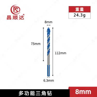 Blue Triangle Extended Twist Drill Bit, Alloy Steel - 11