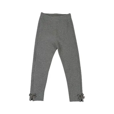 Mädchen-Leggings Herbst/Winter, elastisch, dünner Fleece