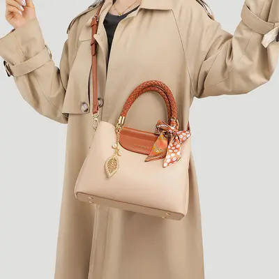 Women's Handbag, Soft Leather, Large, Autumn and Winter - 3