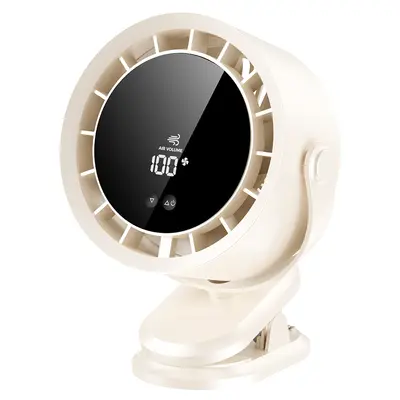 Klemmventilator 2026, extrem leise, USB-Aufladung - 6
