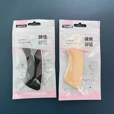4D Thickened Anti-Wear Heel Back Stickers, Prevent Heel Slipping Shoe Heel Grip Pads for High Heels, Half-Size Adjustment Cushion, Invisible Anti-Slip Gadget