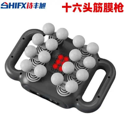 16-Head Mini Fascia Gun, Portable, for Full Body and Neck - 1