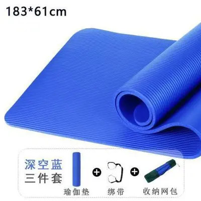 Kaymaz yoga matı, 2026 model, darbe emici, kalın ve geniş - 7