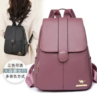 Women's PU Backpack, Autumn Winter Model, Stylish Design - 4