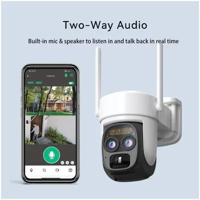 2K AI camera with night vision wireless network camera - 2