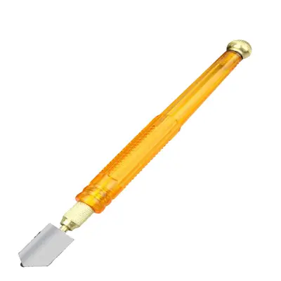 Transparent Plastic Glass Blade, Tile Cutting Blade, Multi-Function Glass Opener
