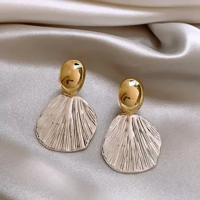 Ear Clip Women No Piercing Premium Retro Earrings - 7