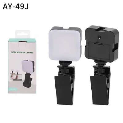 Açık Hava Canlı Yayın Dolgu Işığı Fotoğraf Işığı Fotoğraf Atmosfer Işığı Kare Taşınabilir Cep Işığı LED Işık Dimlenebilir - 8