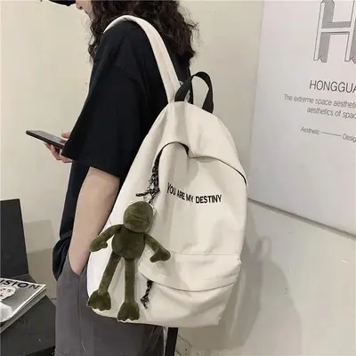Schulrucksack Damen koreanische Version Harajuku Ulzzang Oberschülerin Rucksack Herren Ins Schüler Mittelschüler Universitätsstudent vielseitiger Rucksack