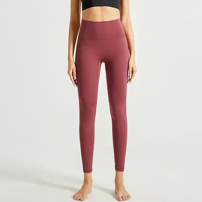 Damen-Yoga-Leggings mit hoher Taille - 8