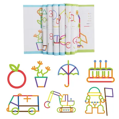 Children's Snap-Together Building Block Puzzle, DIY Creative Educational Toy - 7