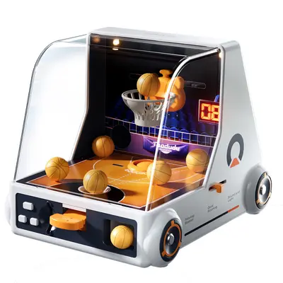 Basketball Shooting Game Machine for Kids, Concentration and Thinking Training - 6