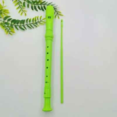 Bunte Kinder-Blockflöte mit 8 Löchern, Frühpädagogik-Musikinstrument - 9