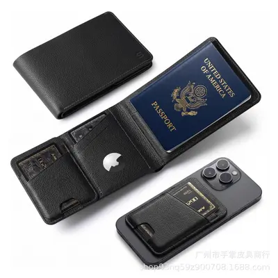 Travel passport holder, Airtag locator, multifunctional card organizer