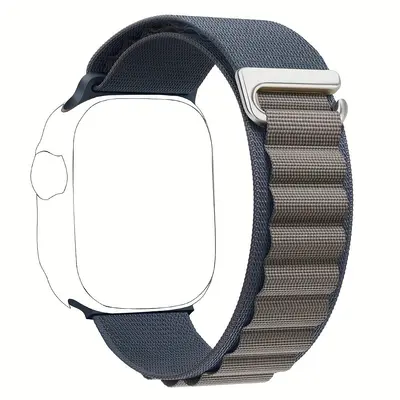 Nylon Loop Band with C-Clasp for Apple Watch Series 12/11 - 11