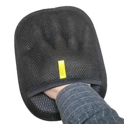 Pet Static Hair Removal Glove Cat Hair Cleaner Deshedding Brush Cat Hair Brush Hair Removal Tool Five-Finger Extended Version - 6