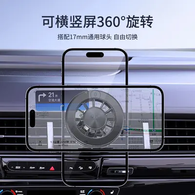 Auto-Handyhalterung mit MagSafe-Ringmagnet - 4