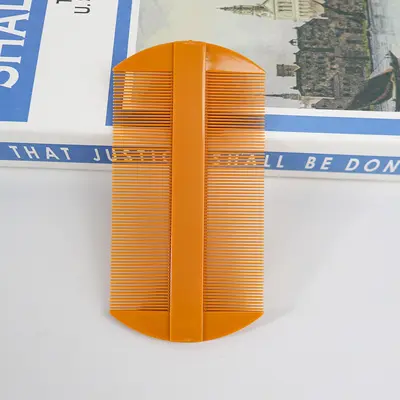 Ultra sık dişli bit tarağı, kepek ve bit yumurtası temizleyici - 8