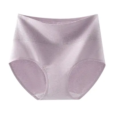Damen High-Waist Baumwollslips, bauchformend, Übergröße - 10