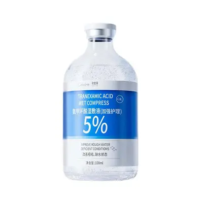 Tranexamic acid 5% wet compress essence with nicotinamide for external use, tranexamic acid original formula to improve dullness and brighten skin tone