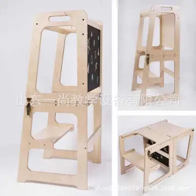 Montessori Learning Tower for Kids, Kitchen and Sink Step Stool - 11