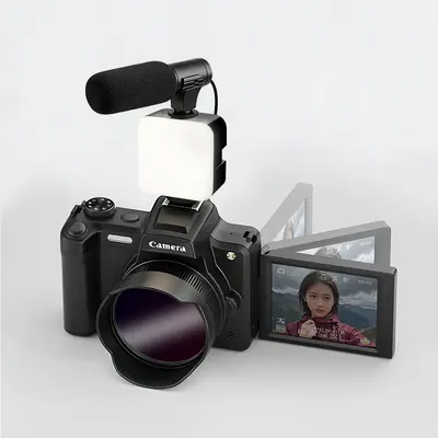 Anck DC101 Retro CCD Digital Camera with Viewfinder, HD - 9