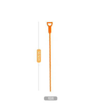 Hand-Crank Toilet and Sink Drain Unclogger, Pipe Cleaner - 7