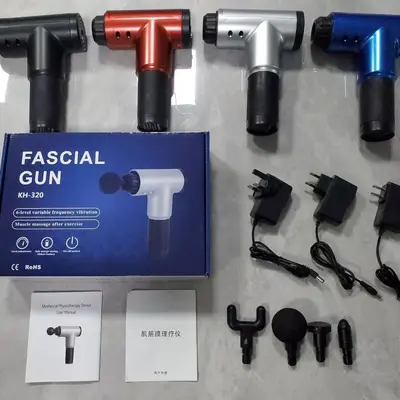 Portable 320 Fascia Massage Gun for Legs, Back and Neck - 3