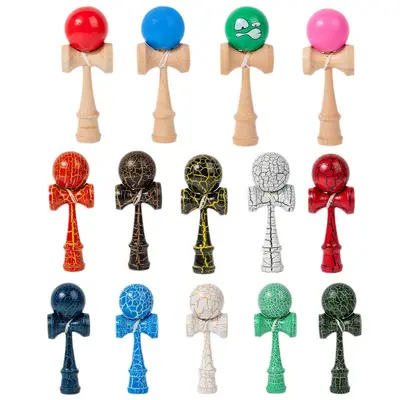 Wooden Kendama Skill Ball Educational Toy for Ages 10-15 - 6