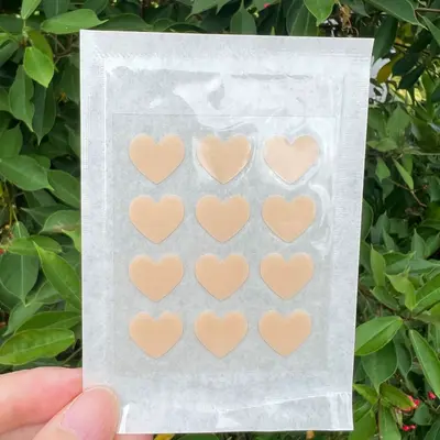 Hydrocolloid Acne Patch with Fun Pattern, Fluid-Absorbing - 7
