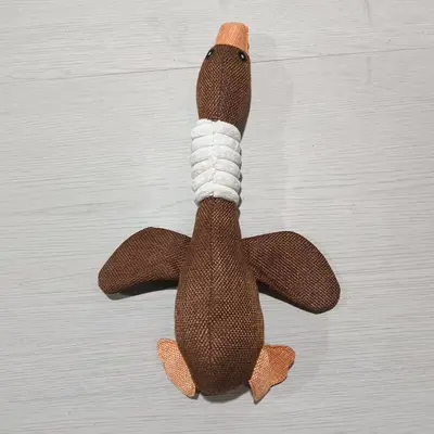 Peluş köpek oyuncağı top, renkli şerit ve çan sesi - 8