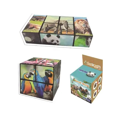 Starry Sky 2-in-1 3D Rubik's Cube, Magnetic Geometry Puzzle - 8