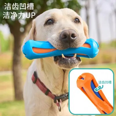 Dog Toy Floating TPR Chew Stick, Bite-Resistant Soft Teeth Cleaning Toy - 3