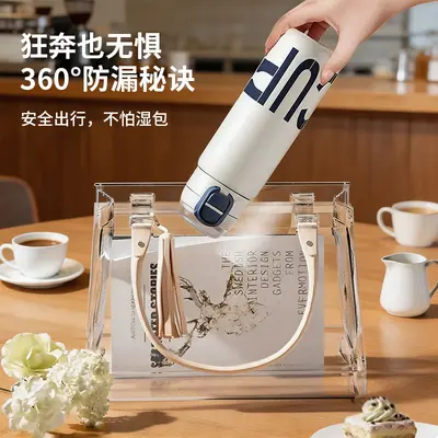 316 Stainless Steel Insulated Cup, Large Capacity, Straw, Double-Wall - 4