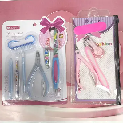 Nail art tool set, 10-piece, manicure and design