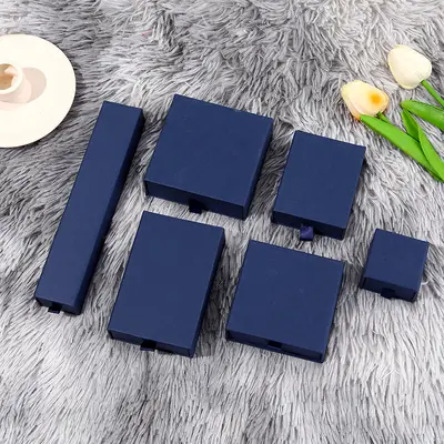 Factory Stock Available, Logo Customization Drawer Box Storage Organizer for Earrings Rings Necklaces Jewelry Premium Packaging Box - 12