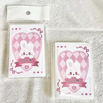 CC Card Protector Sleeve, 20 Micron, Ultra-Clear, for Photocards - 8
