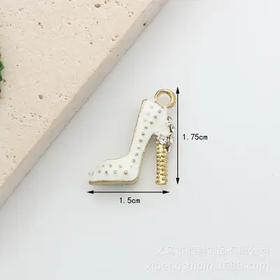 Alloy Hat Bow Bag Perfume Bottle Earring Bracelet DIY Jewelry Accessories - 13