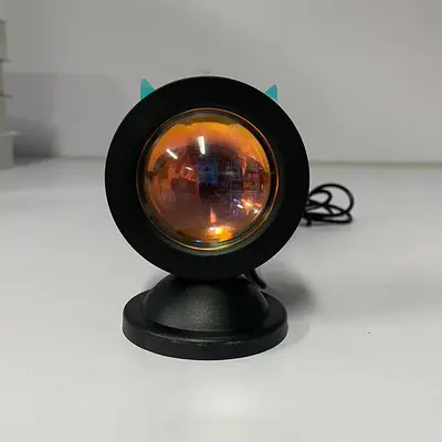 Fotoğrafçılık için sınır ötesi RGB mini gün batımı lambası, canlı yayın için ortam ışığı, fotoğrafçılık için arka plan duvarı, ins gün batımı projeksiyonlu yaratıcı masa lambası - 7