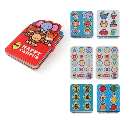 Kids Educational Tear-and-Stick Sticker Quiet Book, Color Learning for Toddlers - 7