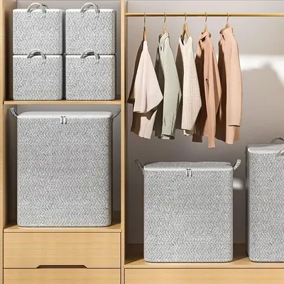 Kleidungsaufbewahrungsbox, großes Fassungsvermögen, Haushalt - 4