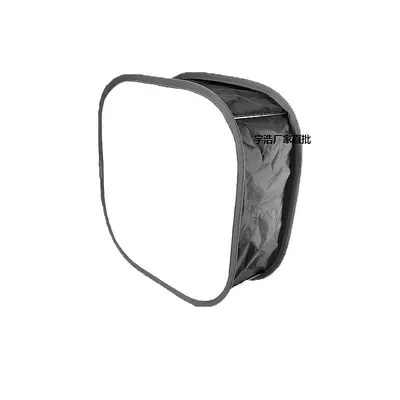 LED taşınabilir yumuşak ışık kapağı fotoğraf dolgu ışığı kumaş film ve televizyon ışığı portre çekim petek siyah kenar yumuşak ışık kutusu kırmızı kenar kapağı